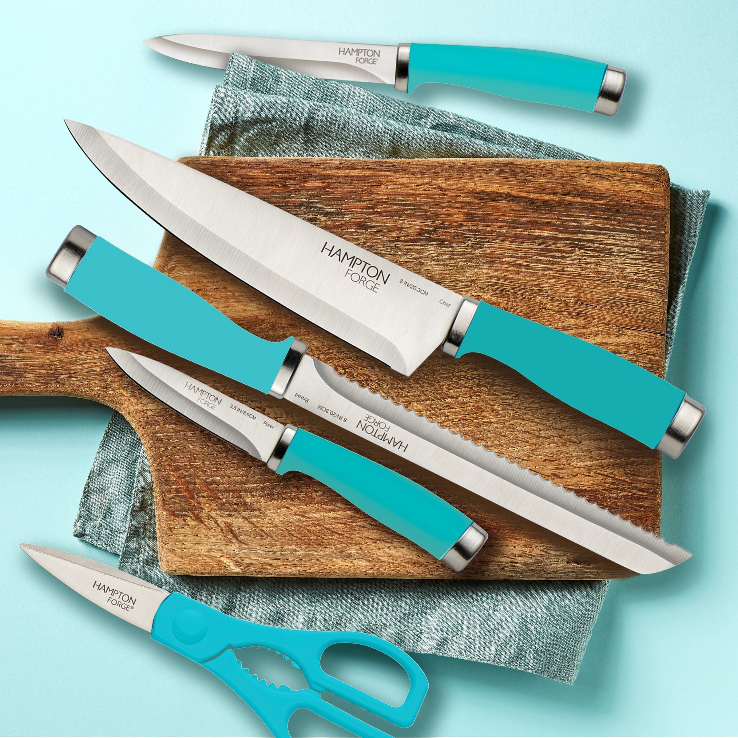 Lenox Westmore Epicure True Aqua 15 pc Block Set - Image 2