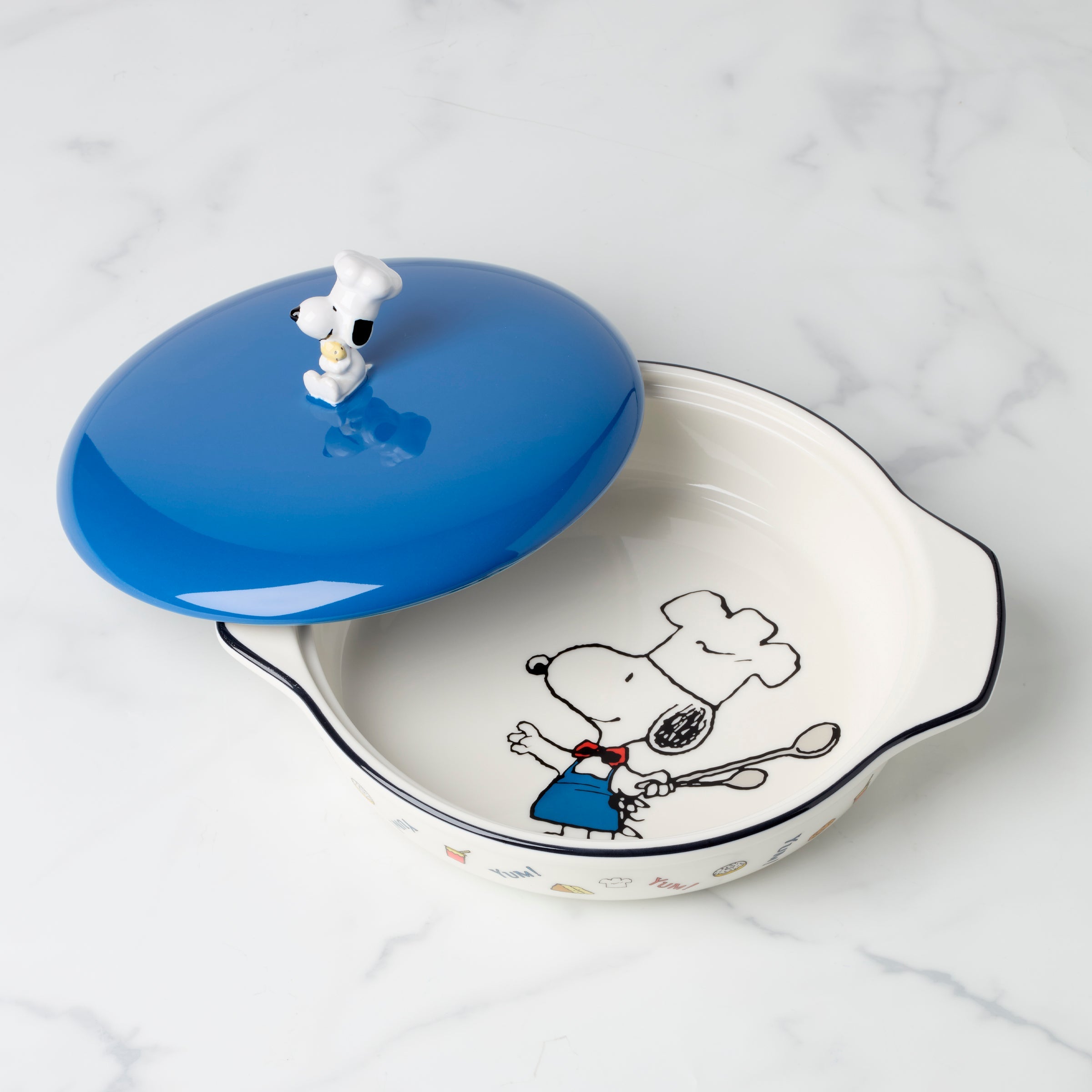Lenox Westmore Chef Snoopy Covered Casserole Dish - Image 2