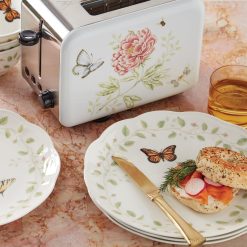 Alternative view of Lenox Westmore Butterfly Meadow Vines Dinner Plates, Set of 4