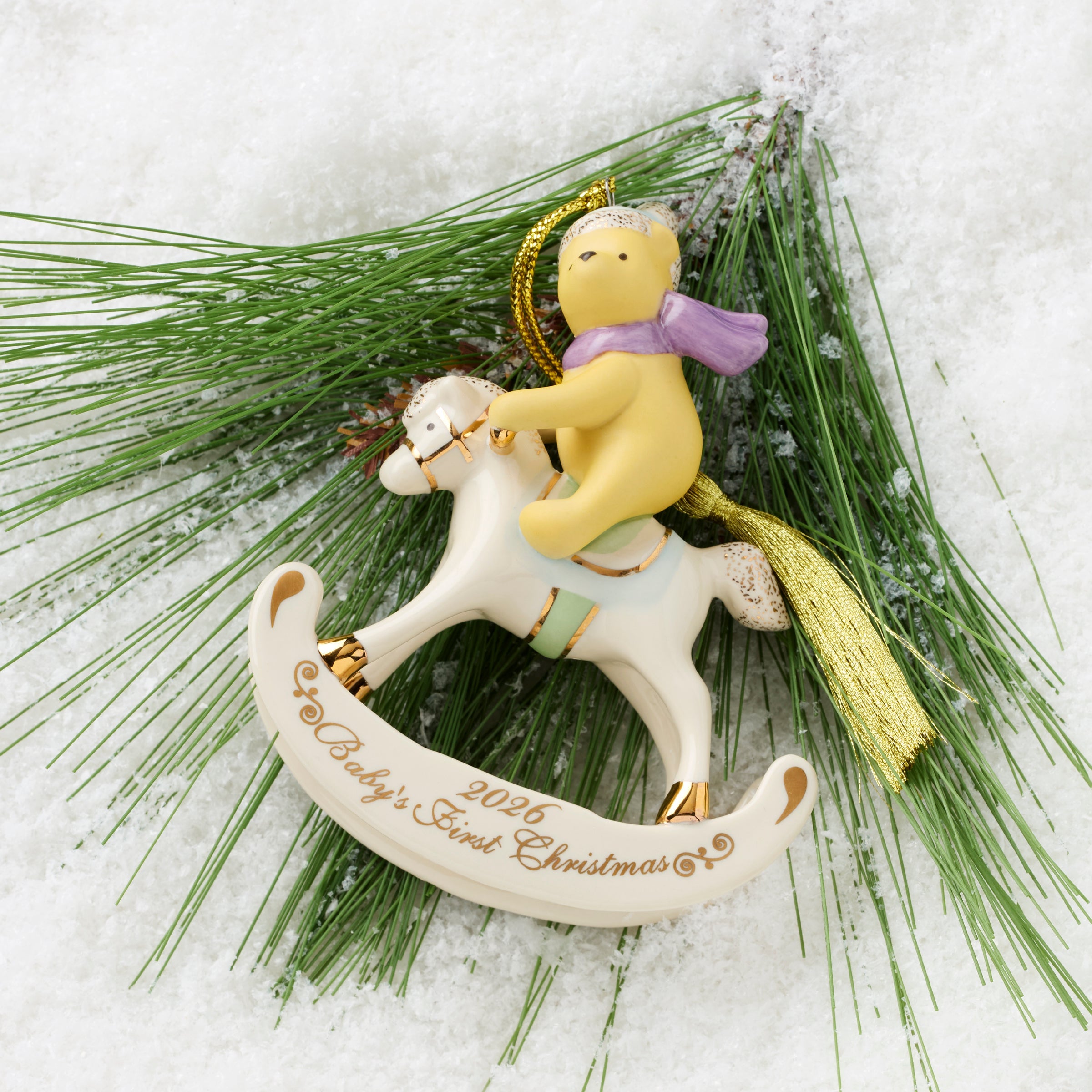 Lenox Westmore 2026 Winnie The Pooh Babys 1st Christmas Ornament - Image 2