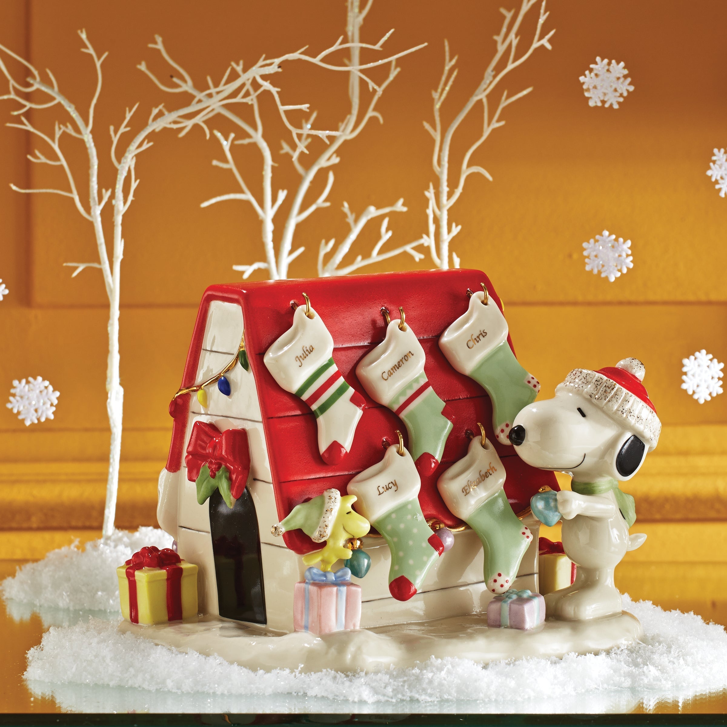 Lenox Westmore Snoopy's Christmas Decor For You Figurine - Image 5