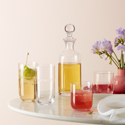 Alternative view of Lenox Westmore Bottoms Up & Top Me Off Highball Glasses, Set of 2