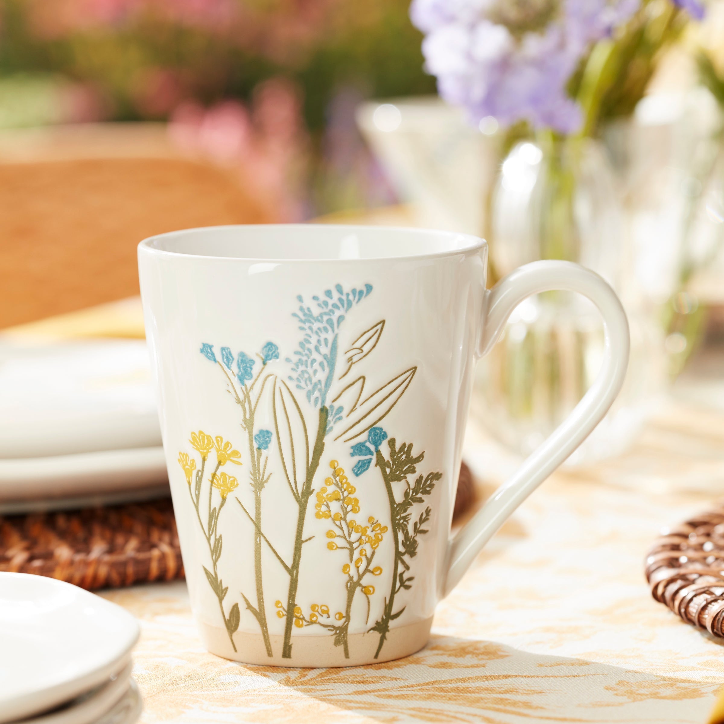 Lenox Westmore Wildflowers Mugs, Set of 4 - Image 2