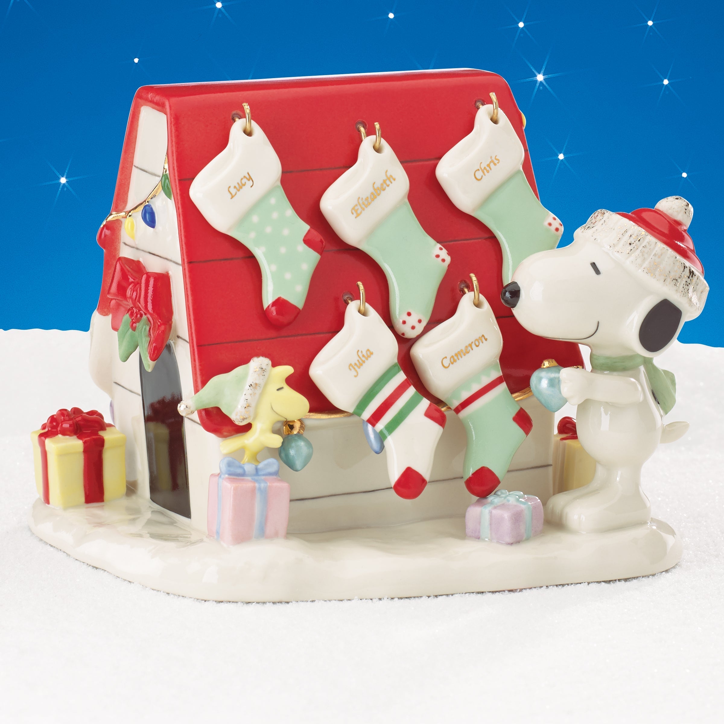 Lenox Westmore Snoopy's Christmas Decor For You Figurine - Image 4