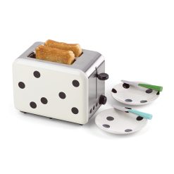Alternative view of Lenox Westmore Deco Dot 2-Slice Toaster