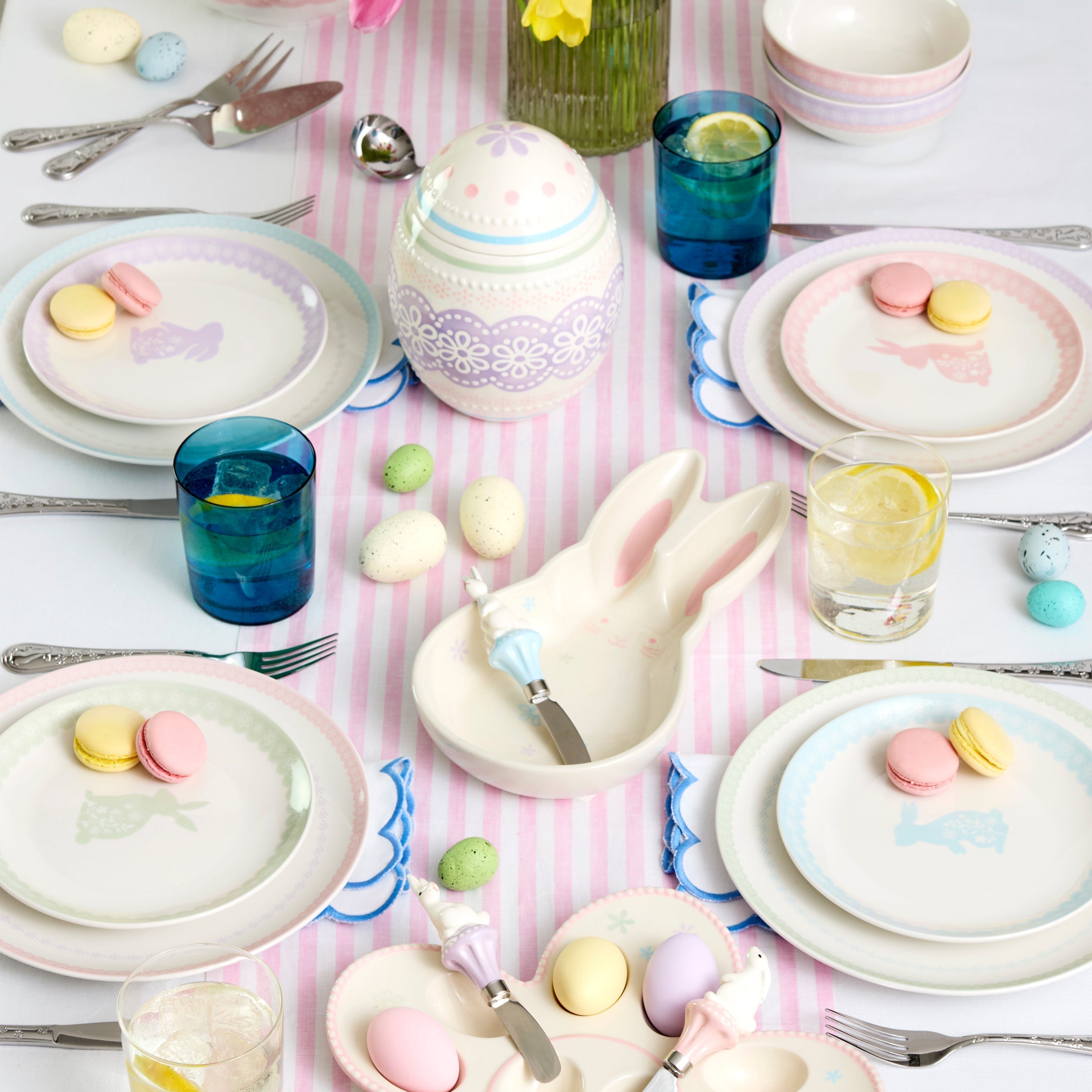 Lenox Westmore Bunny Hop Easter Egg Platter - Image 4