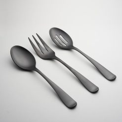 Lenox Westmore Rhiannon Black Satin 3-Piece Hostess Set