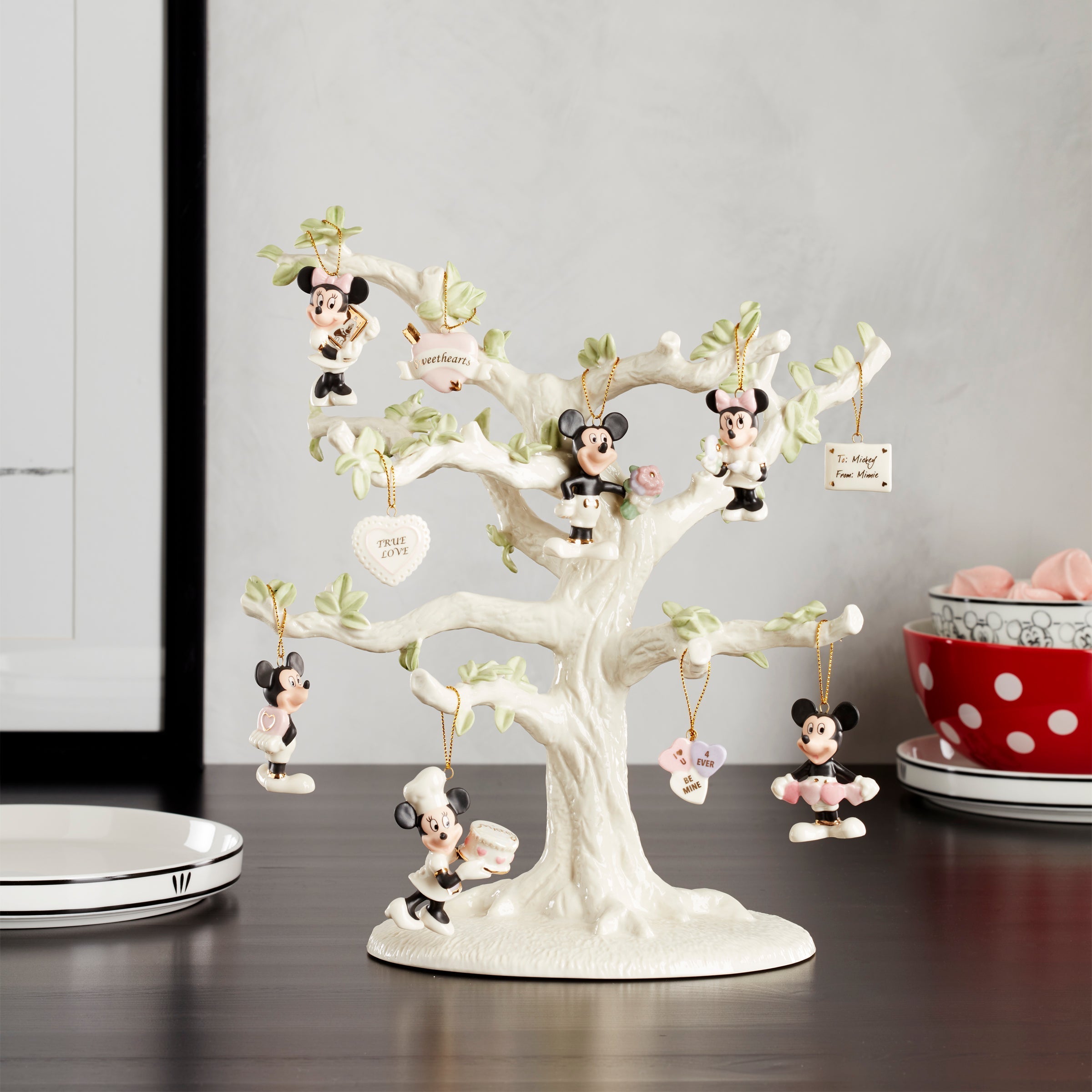 Lenox Westmore Disney Romantic Moments 10-Piece Mini Ornament Set - Image 3