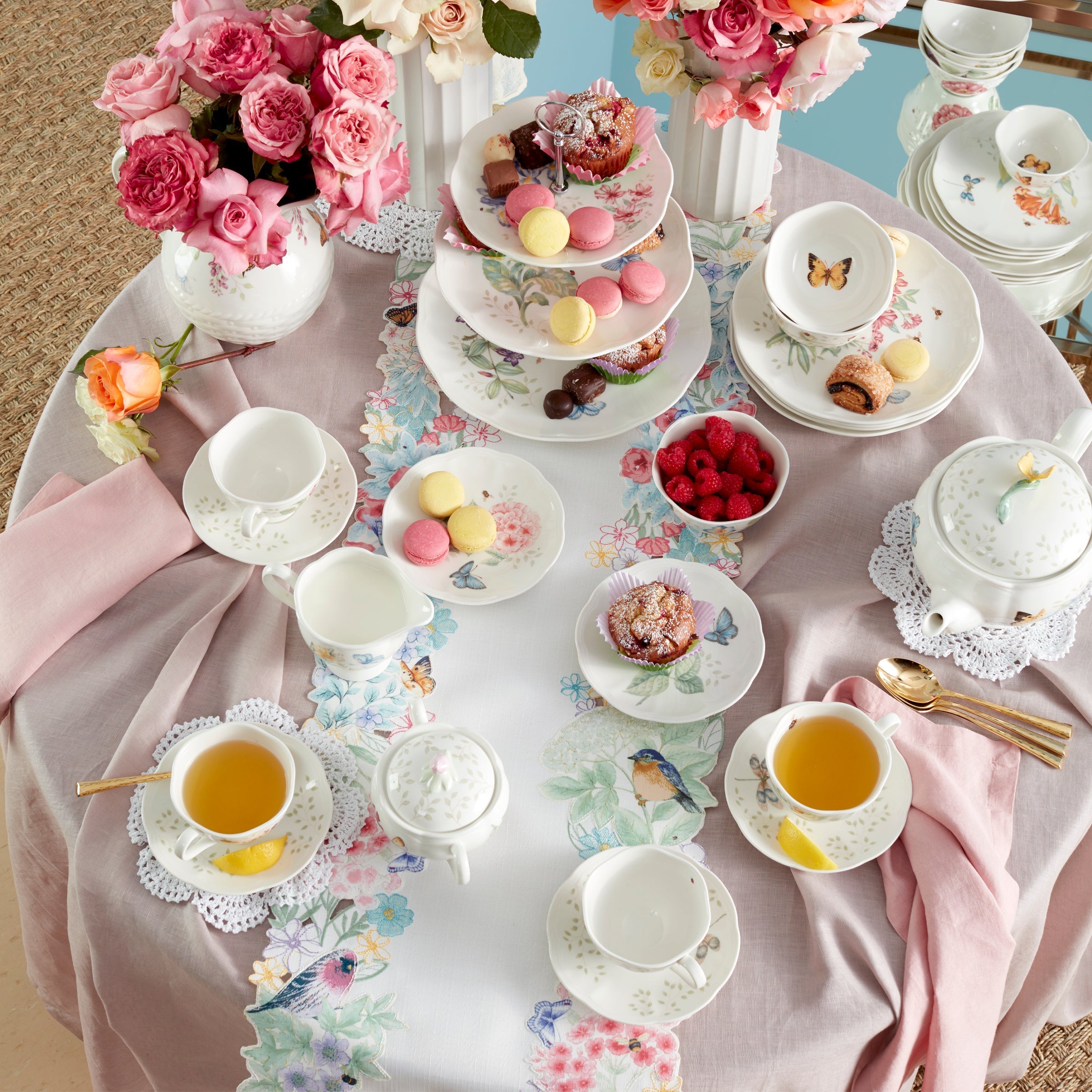 Lenox Westmore Butterfly Meadow 28-Piece Dinnerware Set - Image 17