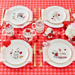 Alternative view of Lenox Westmore Snoopy Valentine's Day Accent Plates, Set of 4