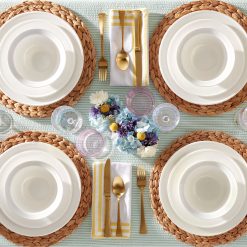 Alternative view of Lenox Westmore Studio 1414 Rimmed 12-Piece Dinnerware Set
