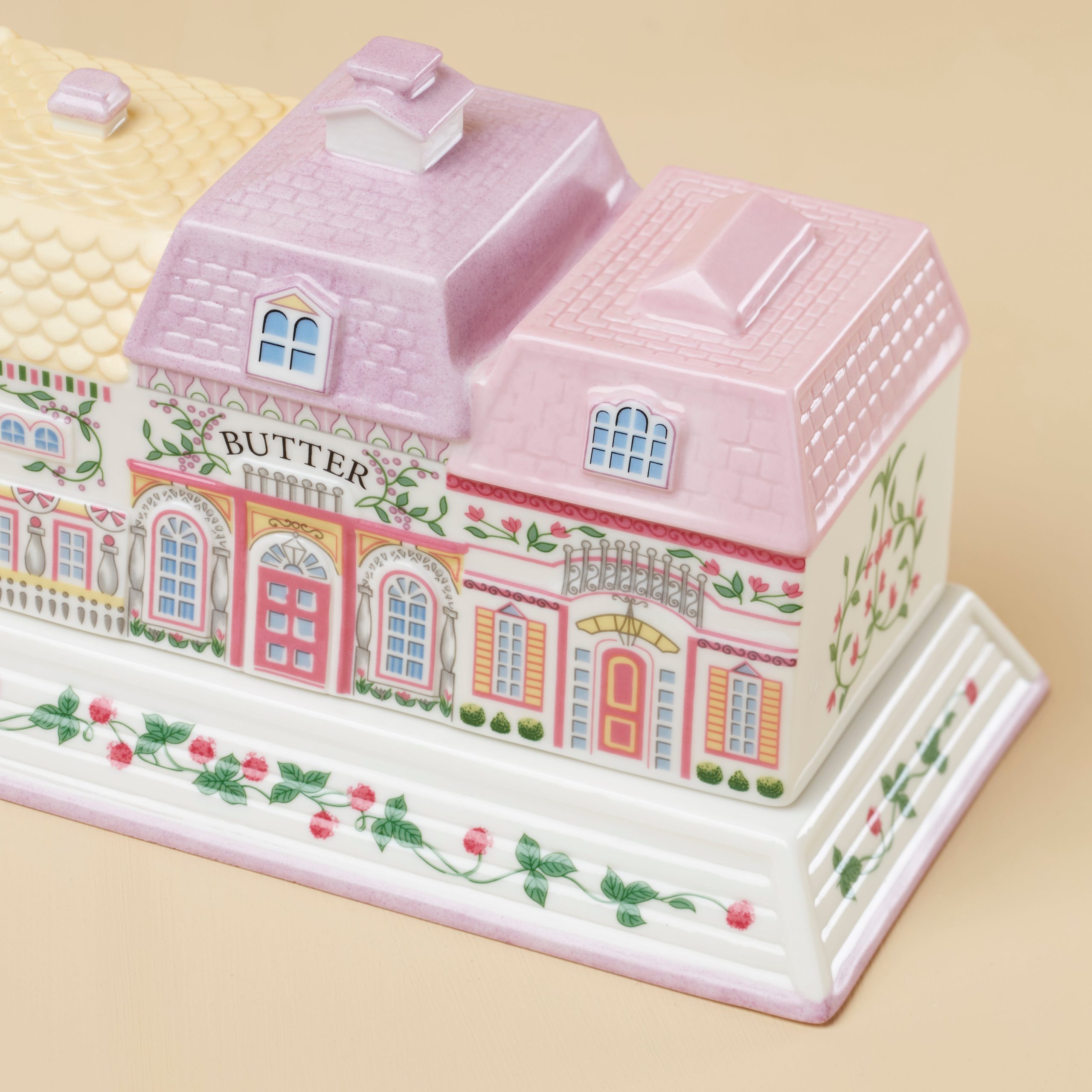 Lenox Westmore Lenox Spice Village Covered Butter Dish - Image 3