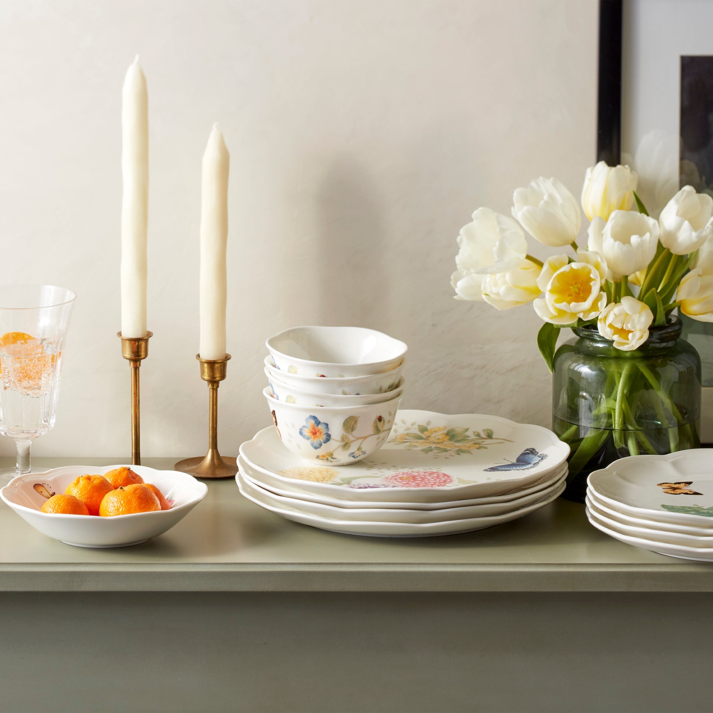 Lenox Westmore Butterfly Meadow 28-Piece Dinnerware Set - Image 4