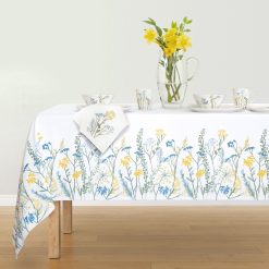 Lenox Westmore Wildflowers Border 60x84 Tablecloth