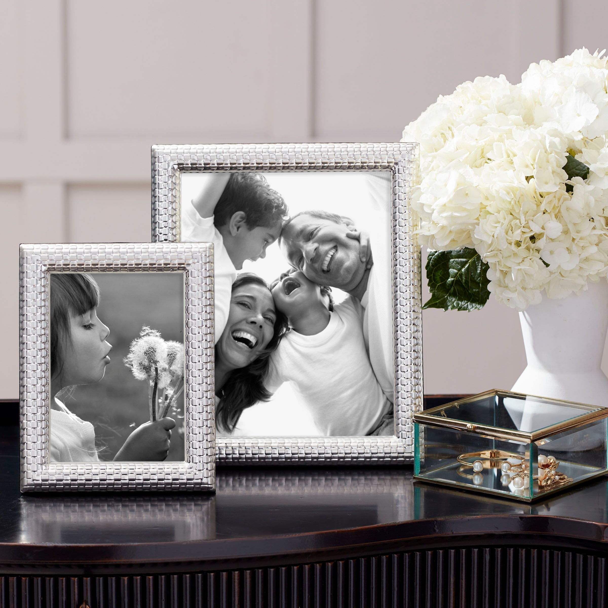 Lenox Westmore Watchband Silver 5x7 Photo Frame - Image 2