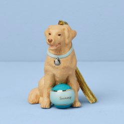 Lenox Westmore Personalized Golden Retriever Ornament