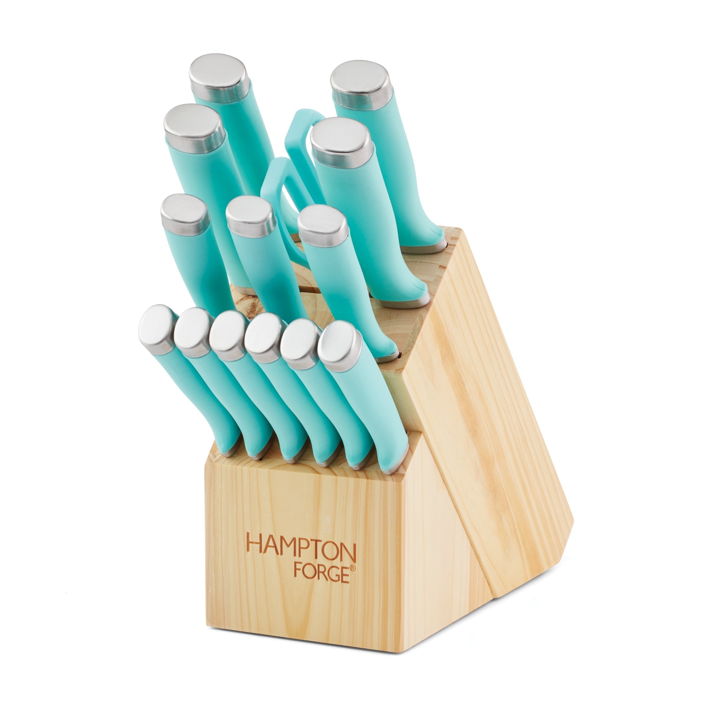 Lenox Westmore Epicure True Aqua 15 pc Block Set - Image 3
