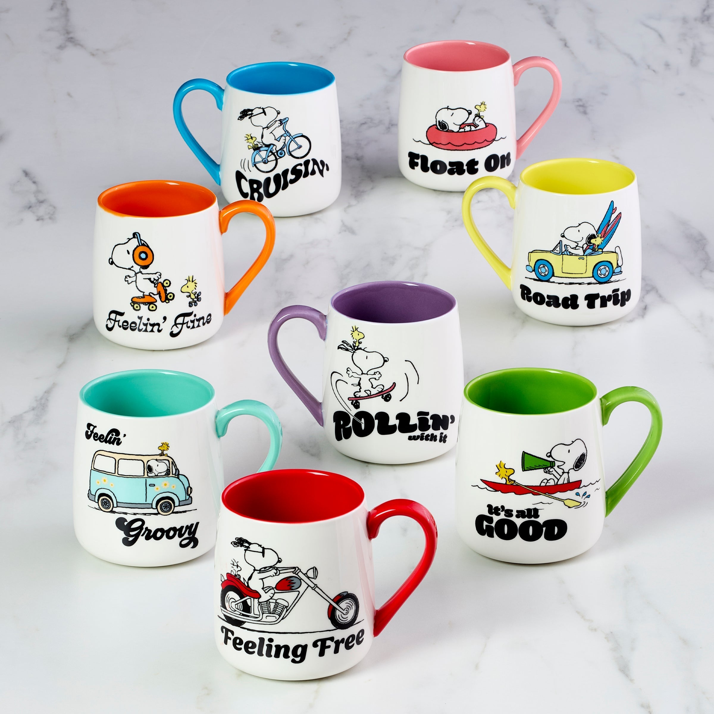 Lenox Westmore Peanuts Mugs Road Trip-Float On, Set of 2 - Image 4