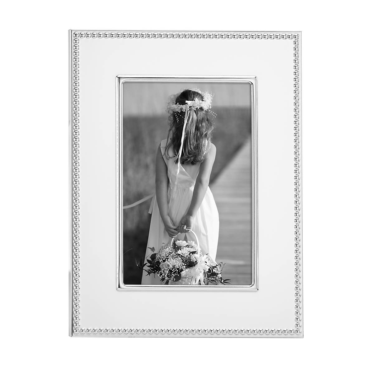 Lenox Westmore Lyndon Silverplate 4x6 Photo Frame - Image 2