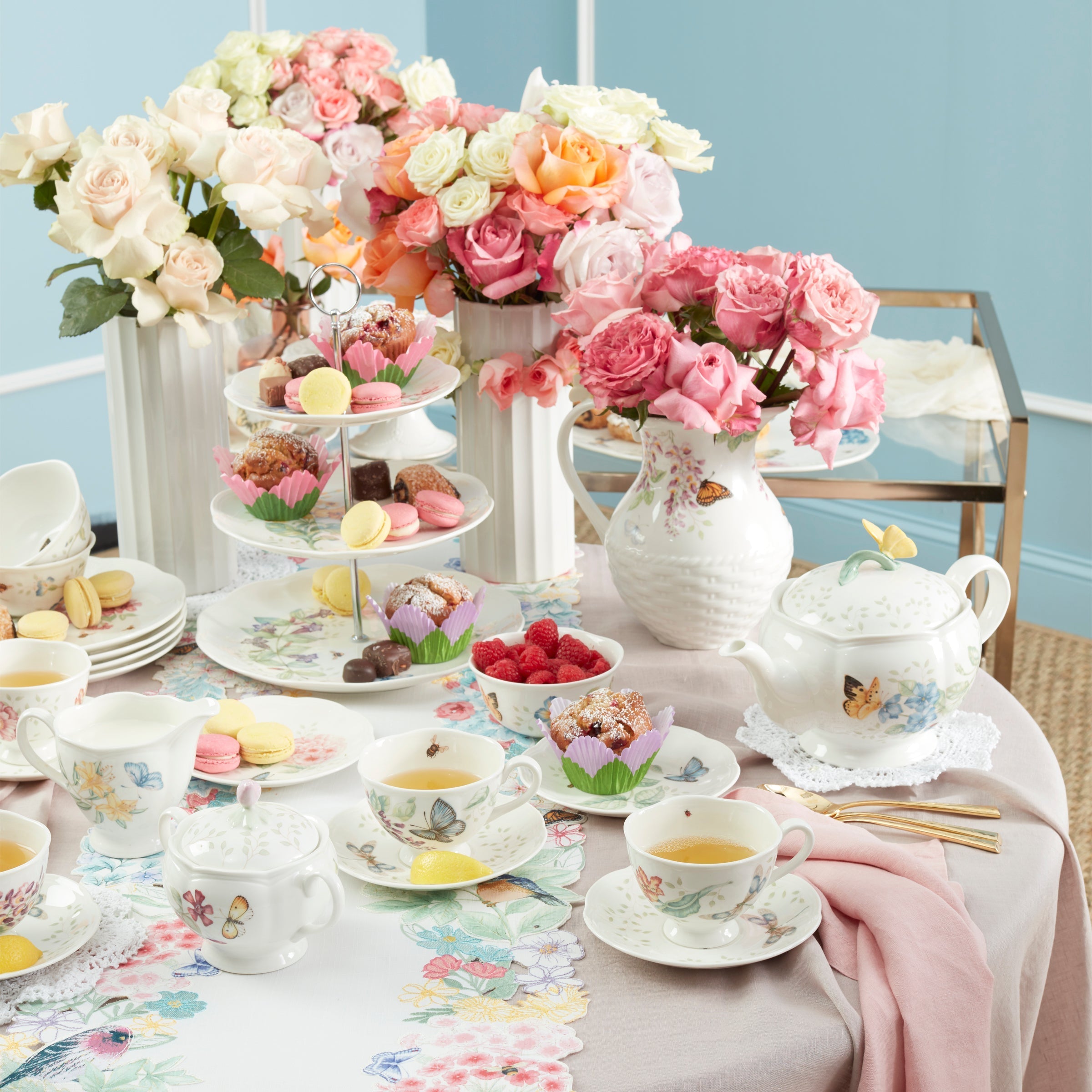 Lenox Westmore Butterfly Meadow 28-Piece Dinnerware Set - Image 18