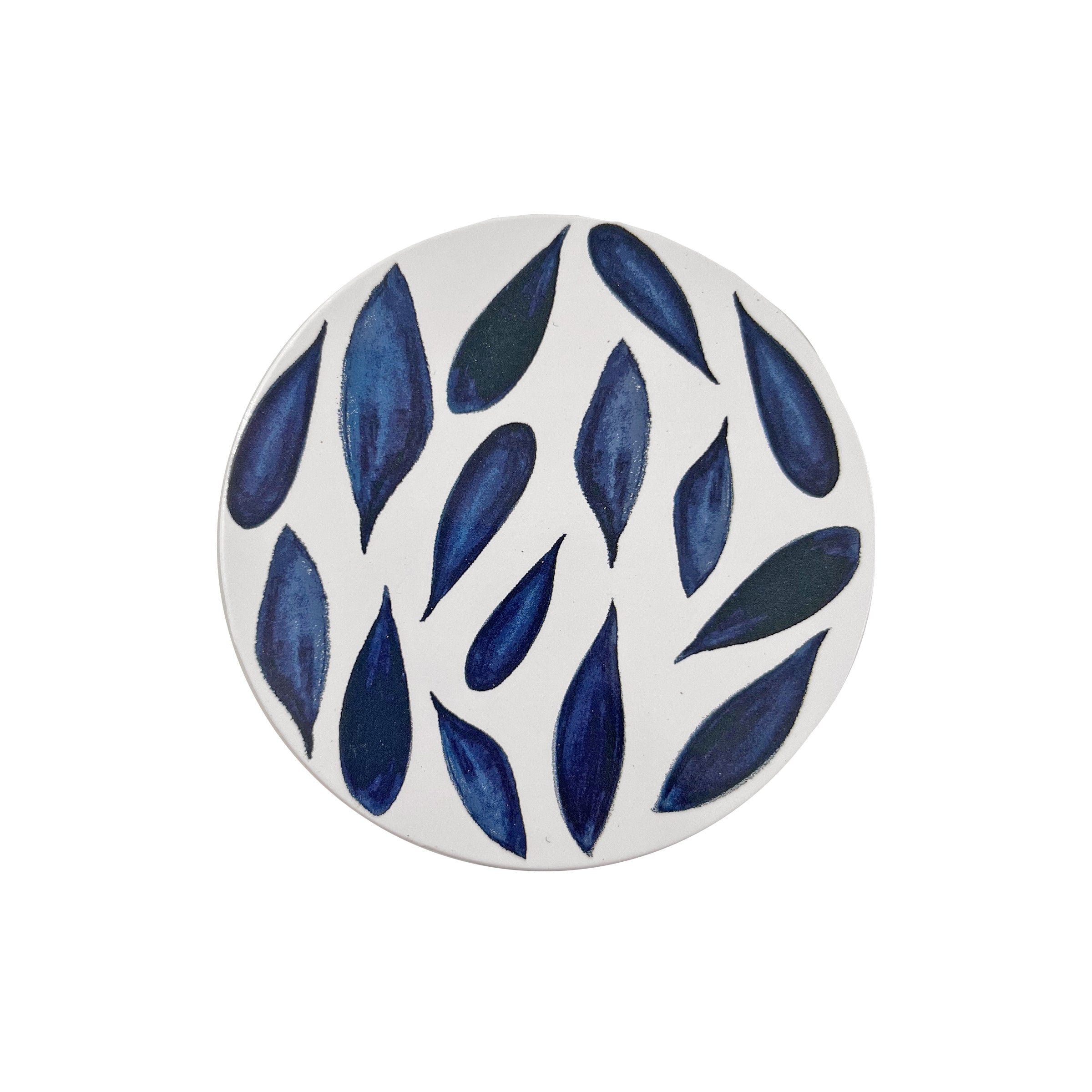 Lenox Westmore Blue Bay Corkback Coasters, Set of 4 - Image 4