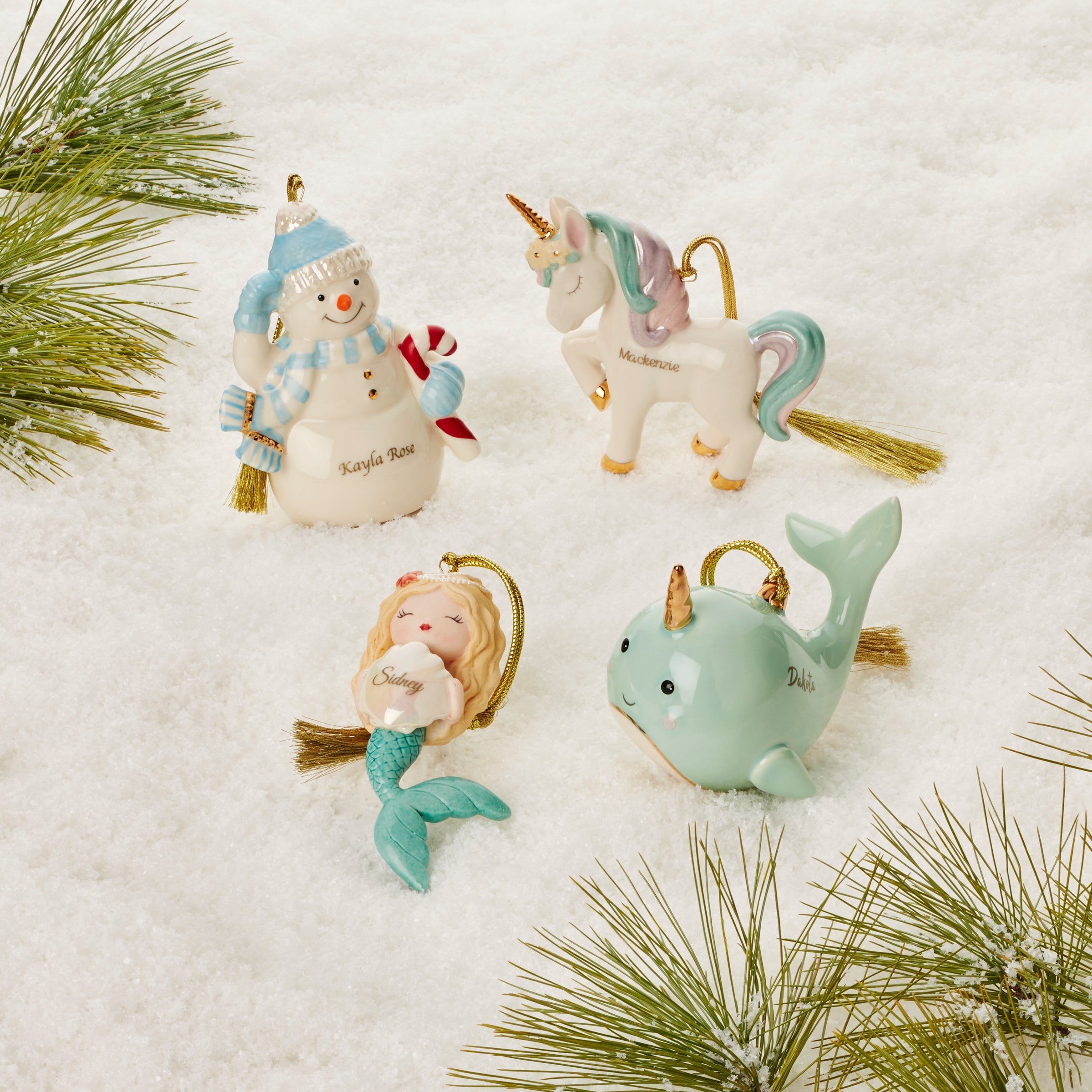 Lenox Westmore Personalized Mermaid Ornament - Image 4