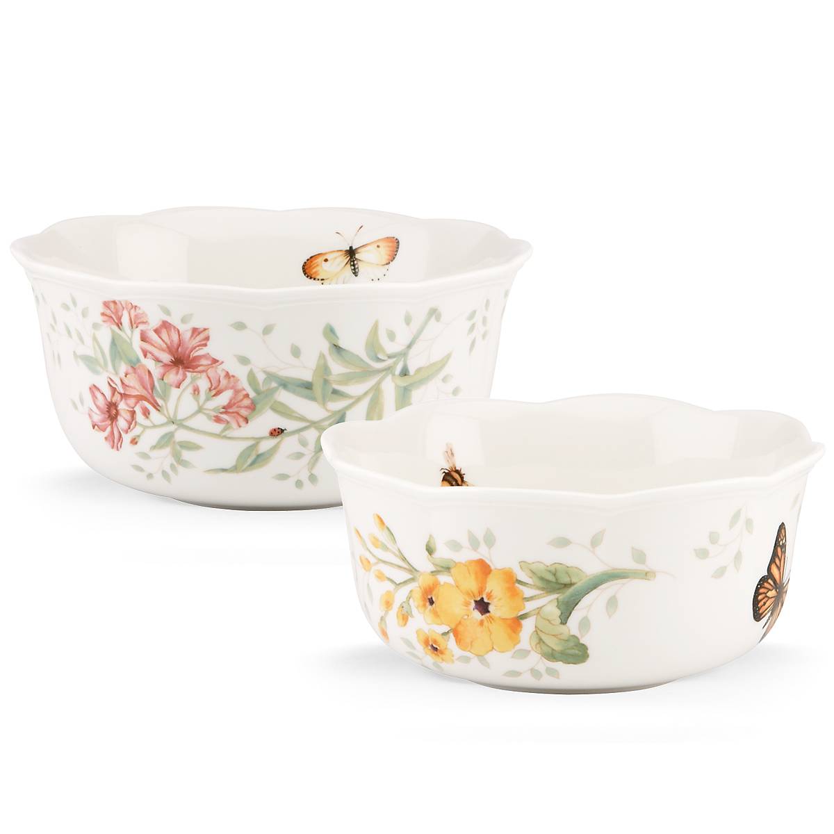 Lenox Westmore Butterfly Meadow 2-Piece Bowl Set - Image 3