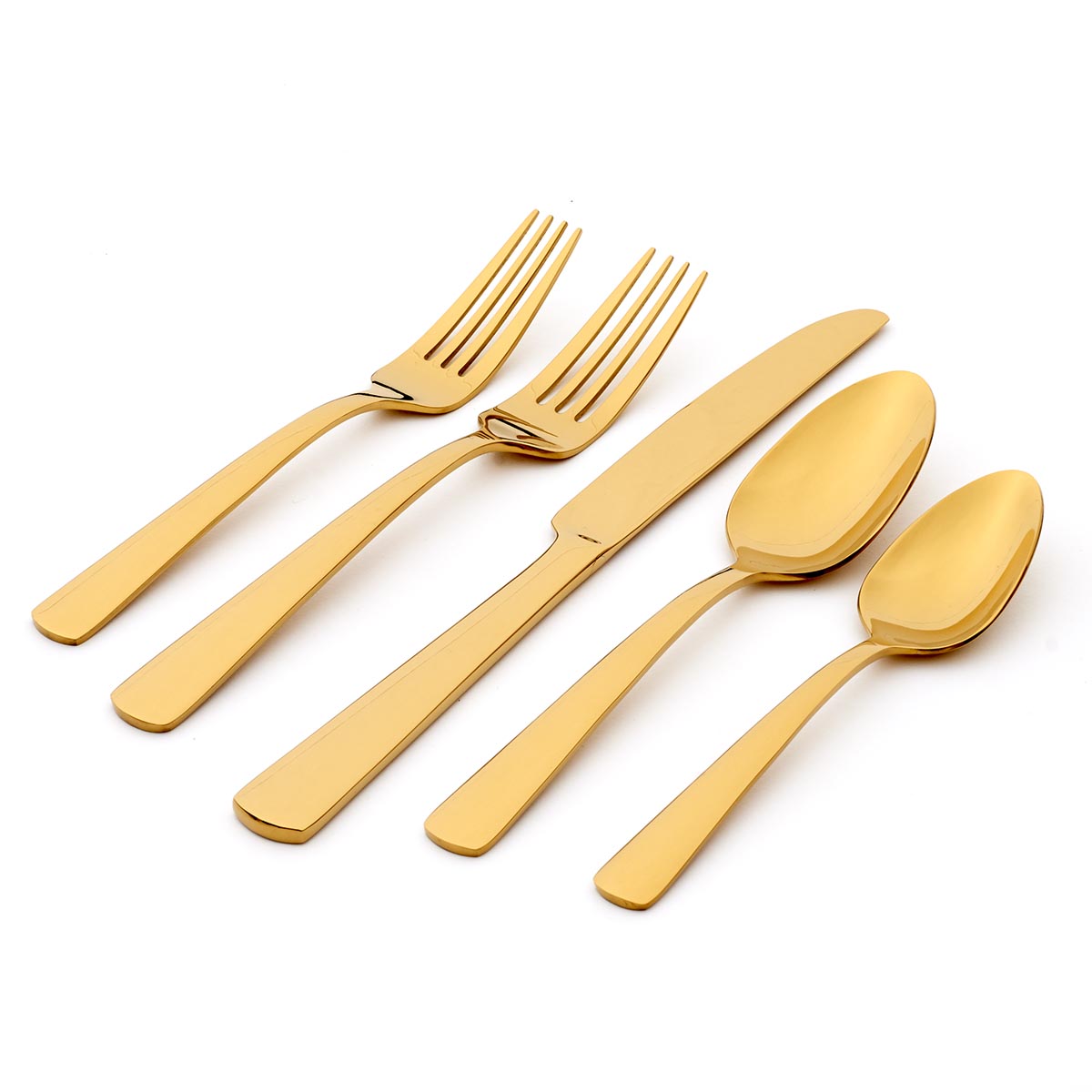 Lenox Westmore Aptitude Gold 20-Piece Flatware Set