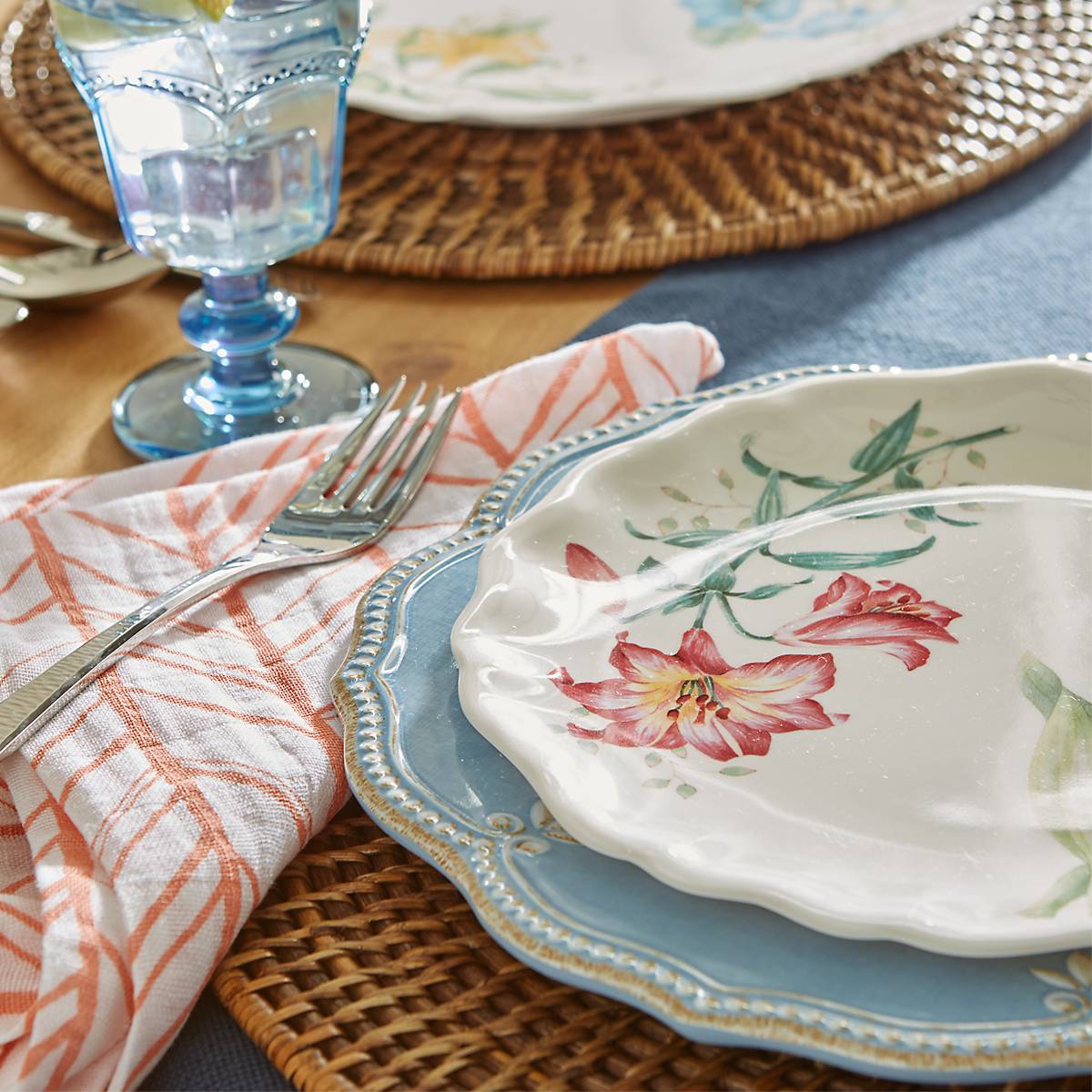 Lenox Westmore Butterfly Meadow Melamine Accent Plates, Set of 4 - Image 4