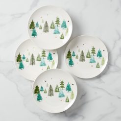 Lenox Westmore Balsam Lane Accent Plates, Set of 4