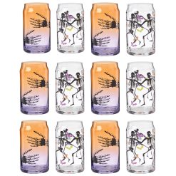 Lenox Westmore Halloween Can Cooler Glasses, Set of 12