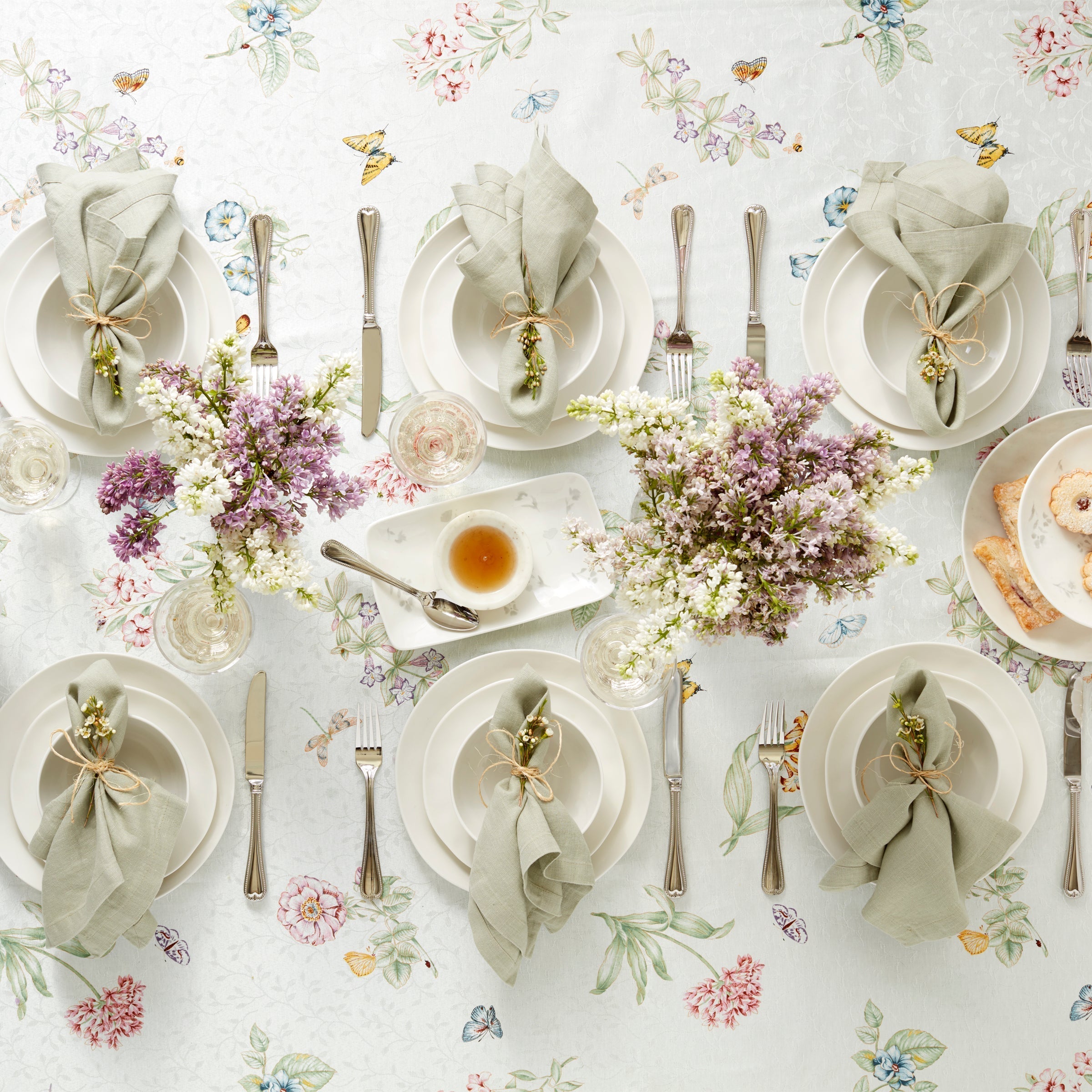 Lenox Westmore Bay Colors White Accent Plates, Set of 4 - Image 2