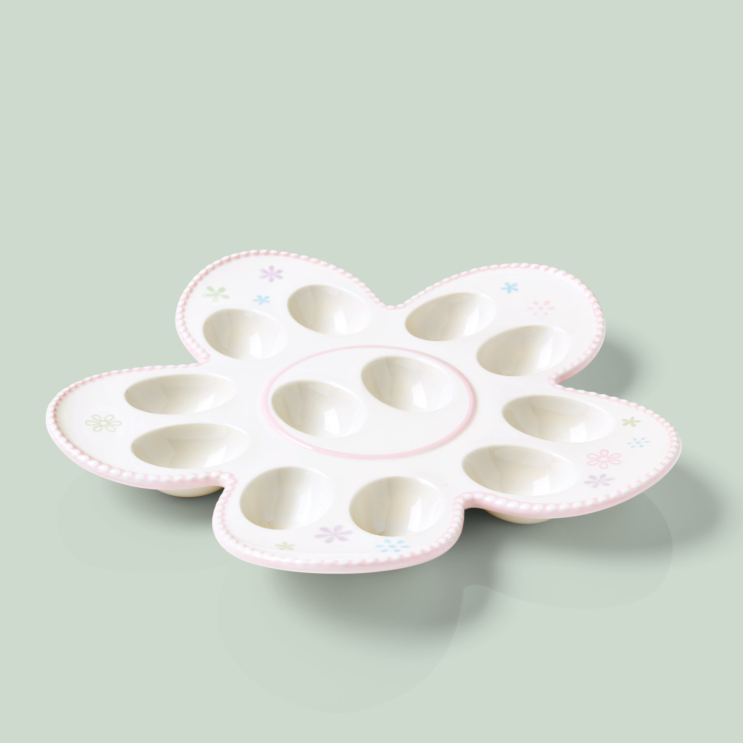 Lenox Westmore Bunny Hop Easter Egg Platter - Image 2