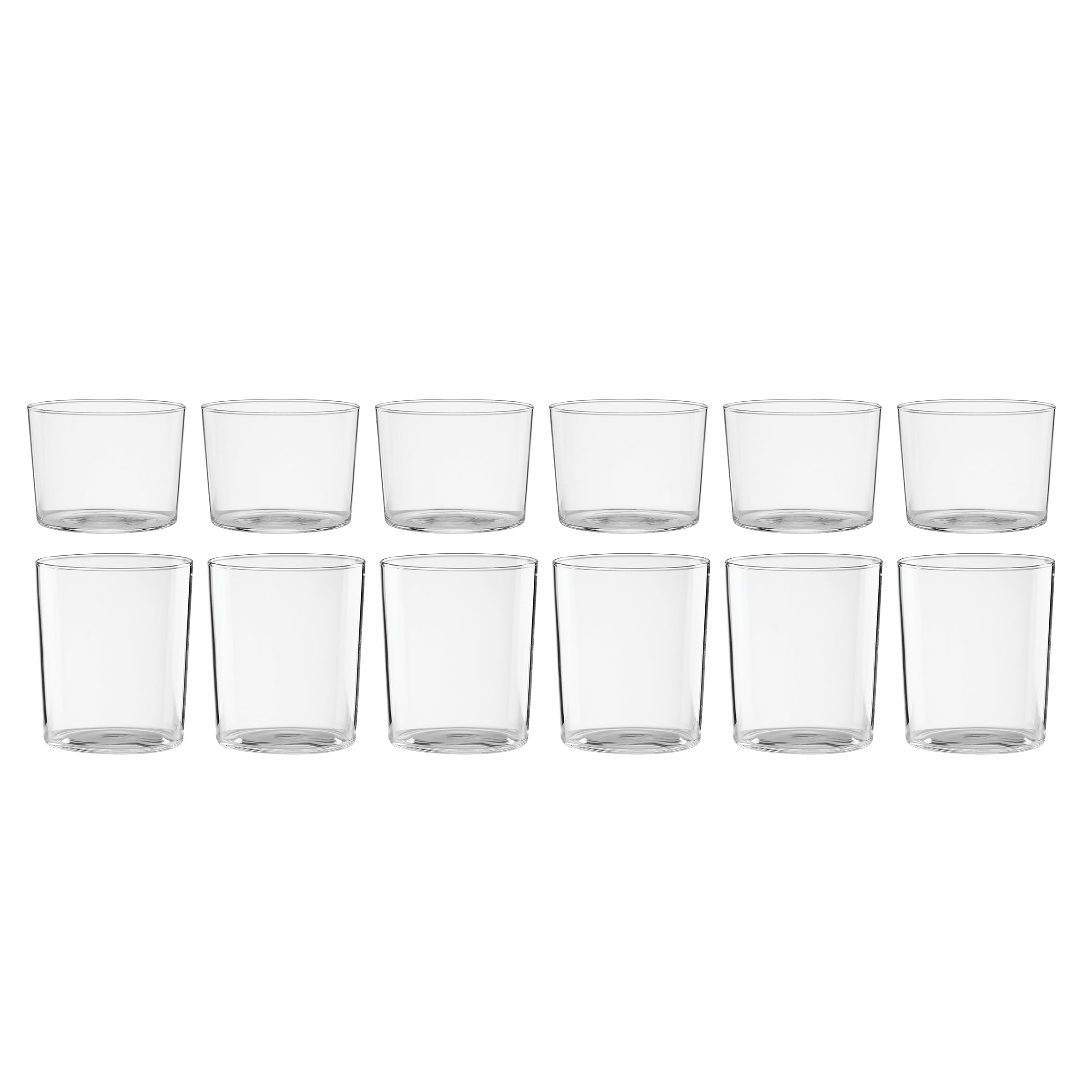 Lenox Westmore Stackables Clear Short & Tall Glasses 12-Piece Set - Image 8