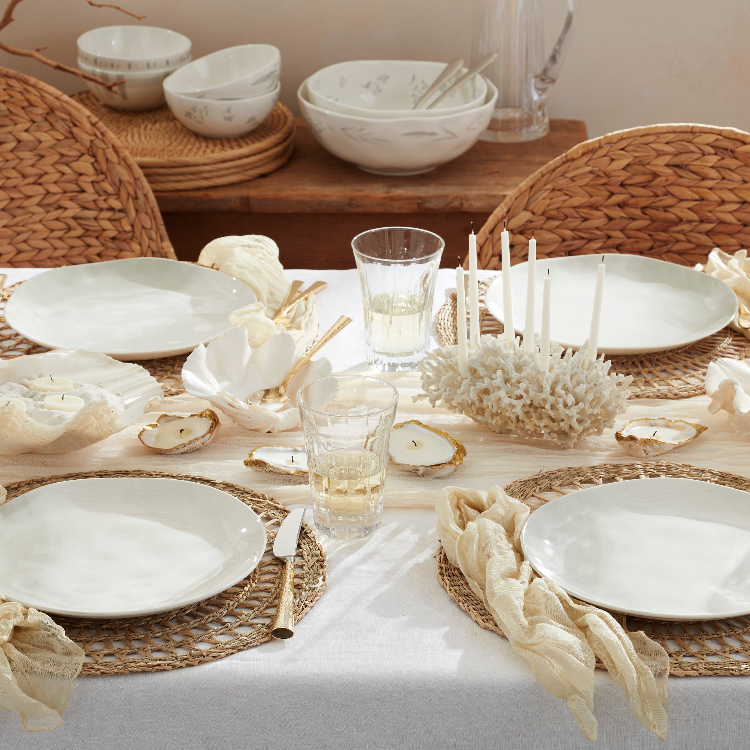 Lenox Westmore Oyster Bay 12-Piece Dinnerware Set - Image 12