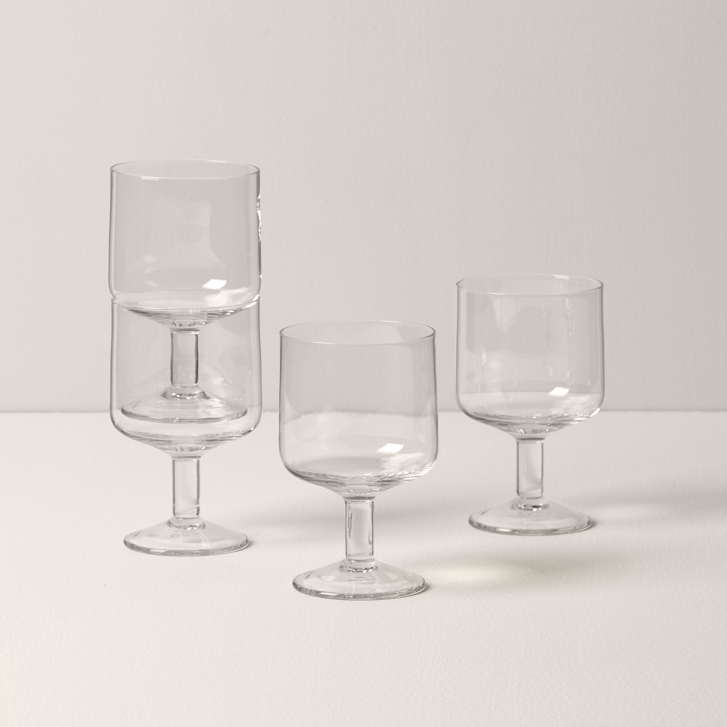 Lenox Westmore Tuscany Classics Stackable Wine Glasses, Set of 4