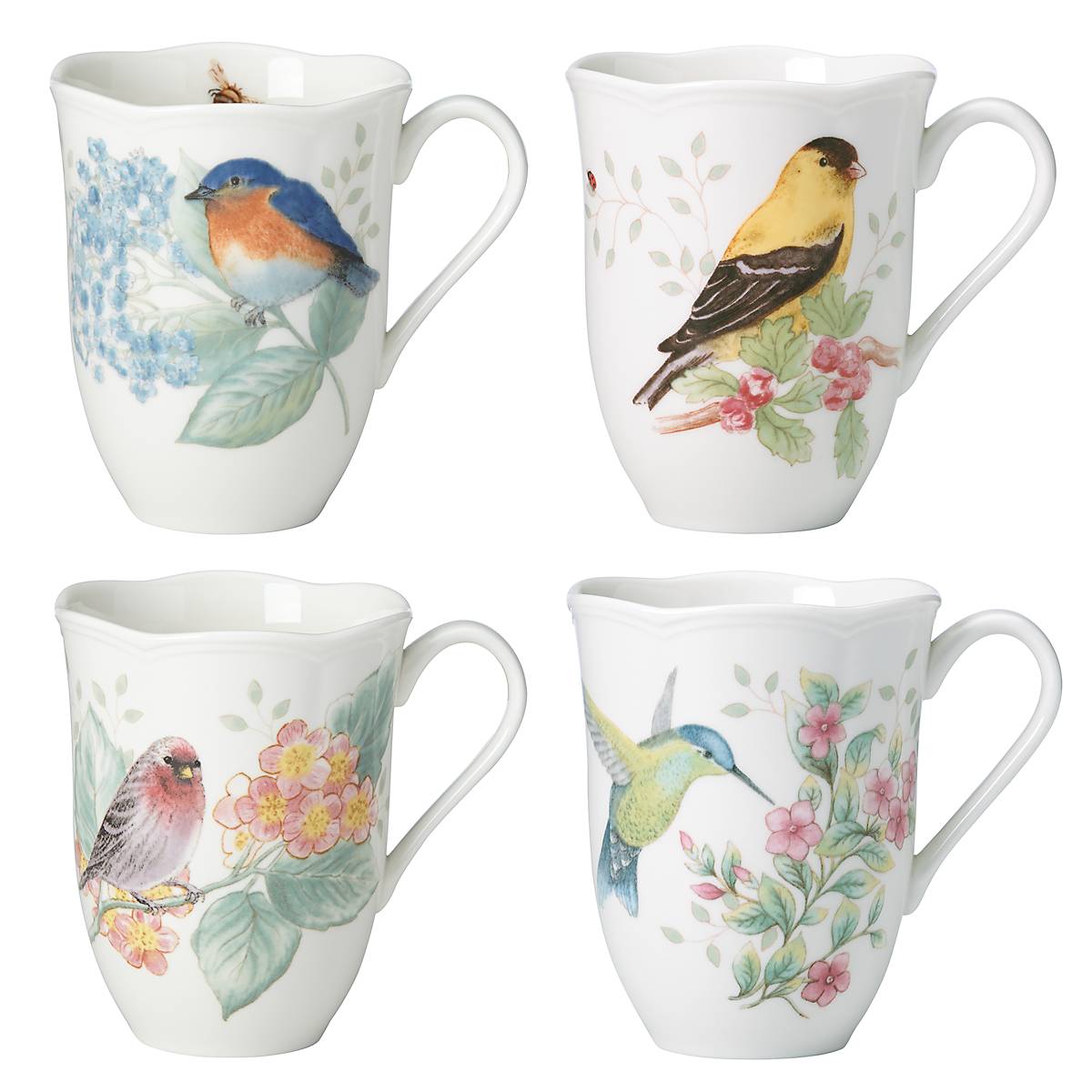 Lenox Westmore Butterfly Meadow Flutter Mugs, Set of 4 - Image 3