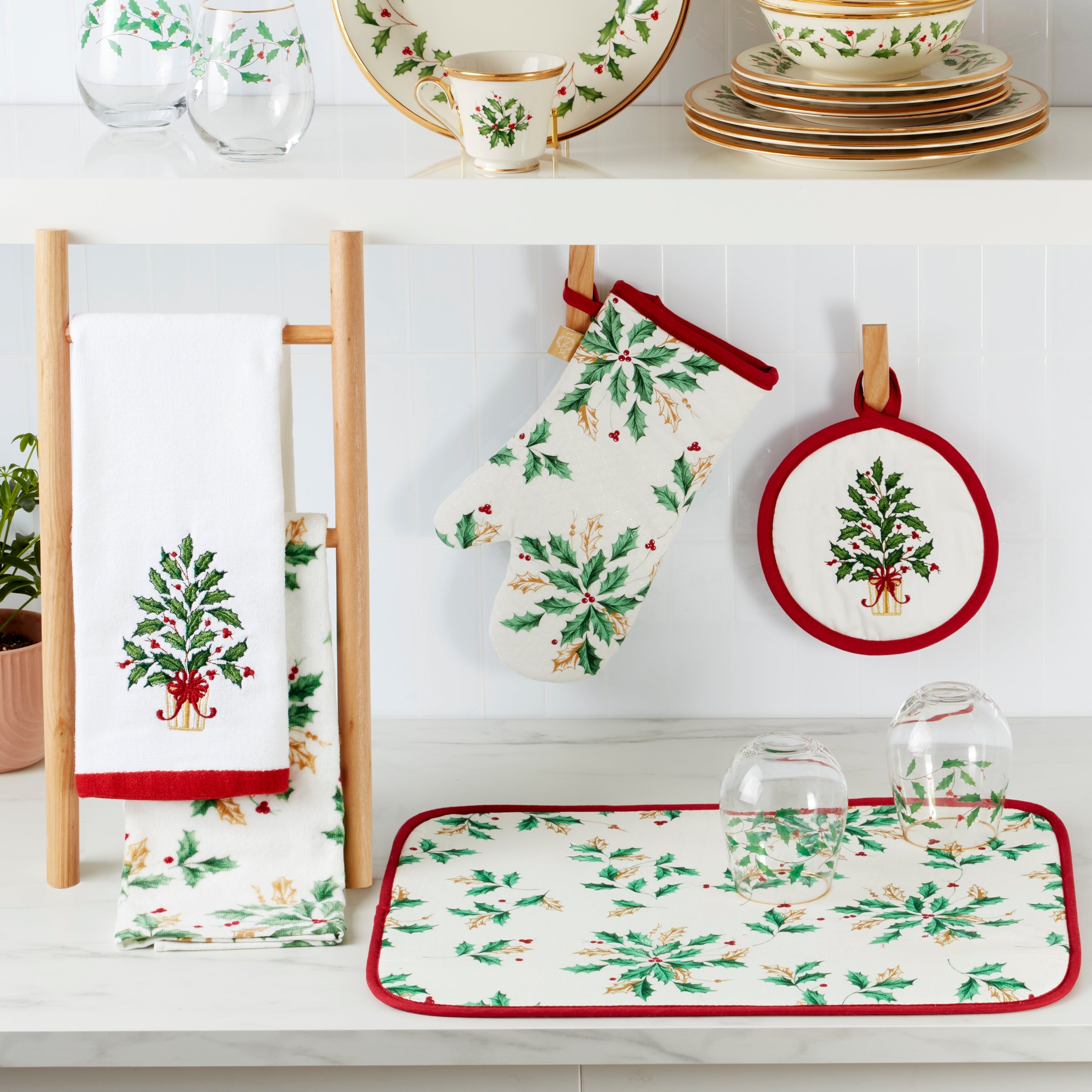Lenox Westmore Holiday 5?Piece Kitchen Gift Set - Image 2