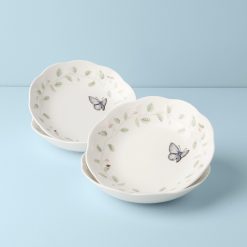 Lenox Westmore Butterfly Meadow Pasta Bowls, Set of 4