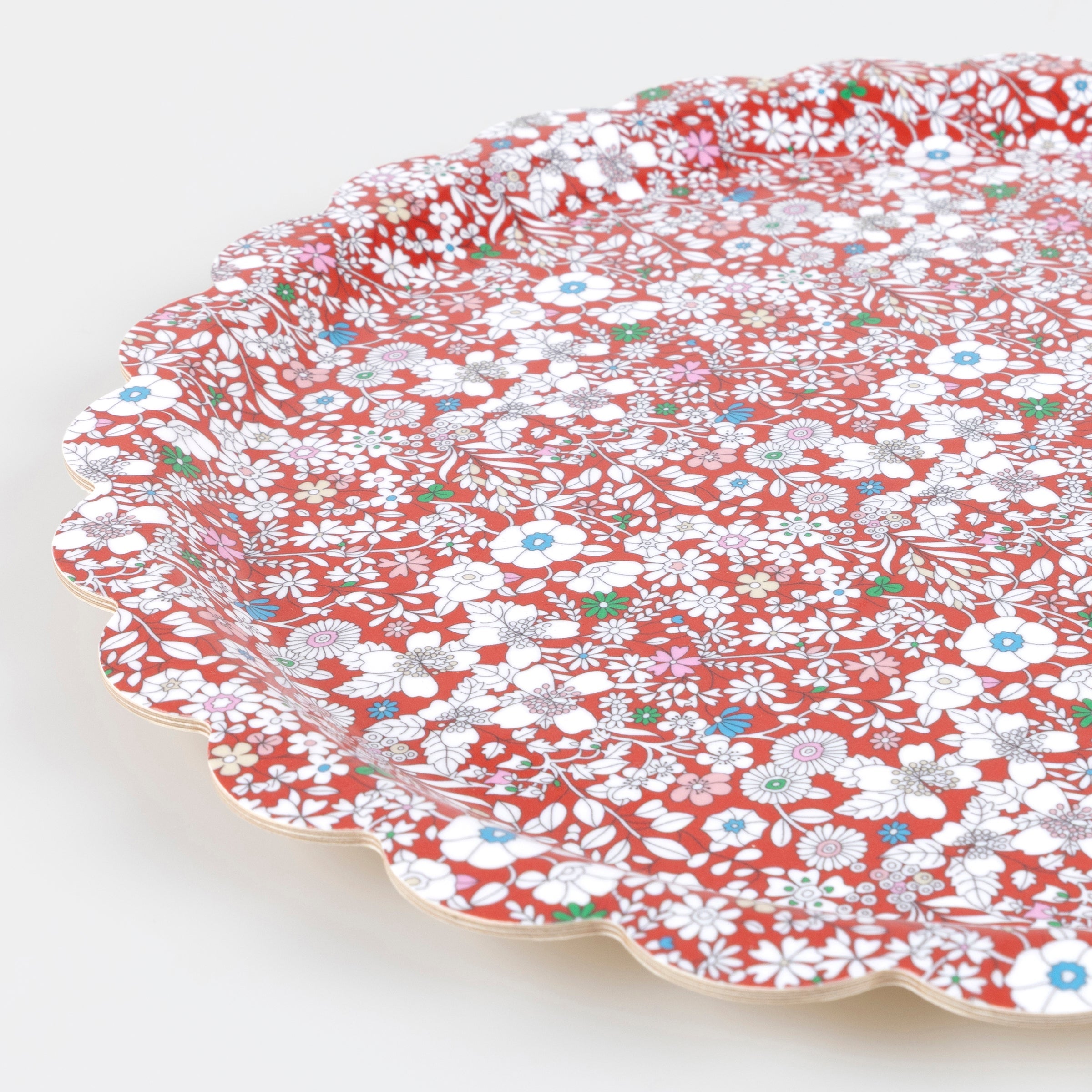 Lenox Westmore Meri Meri x Liberty Red June's Meadow Small Tray - Image 3