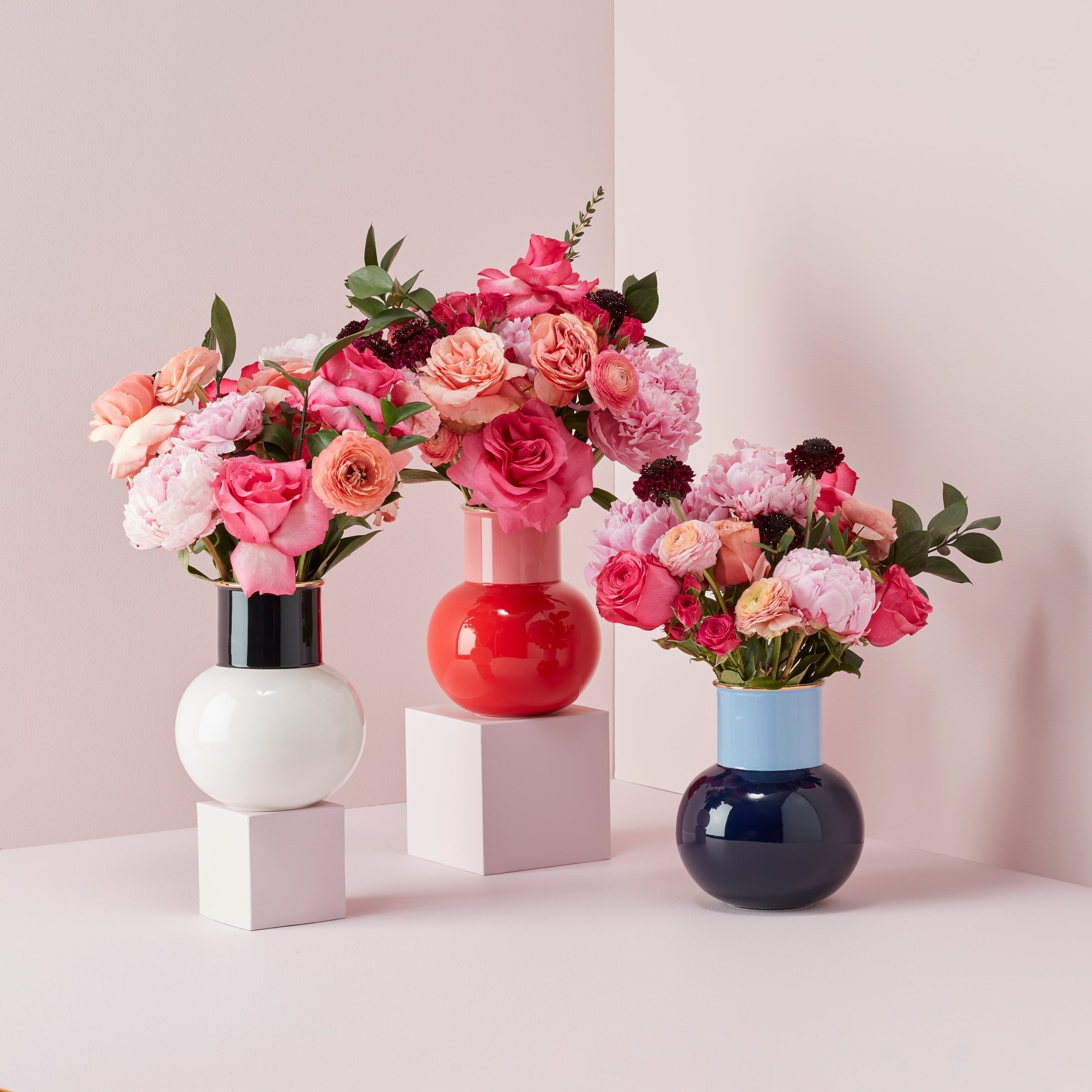 Lenox Westmore Make It Pop Cool Blue Bouquet Vase - Image 3