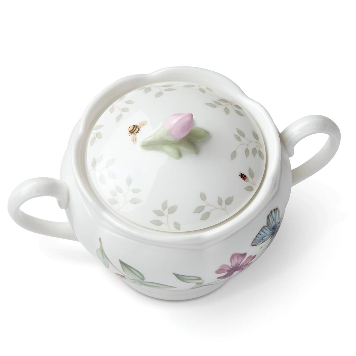 Lenox Westmore Butterfly Meadow Sugar Bowl - Image 3