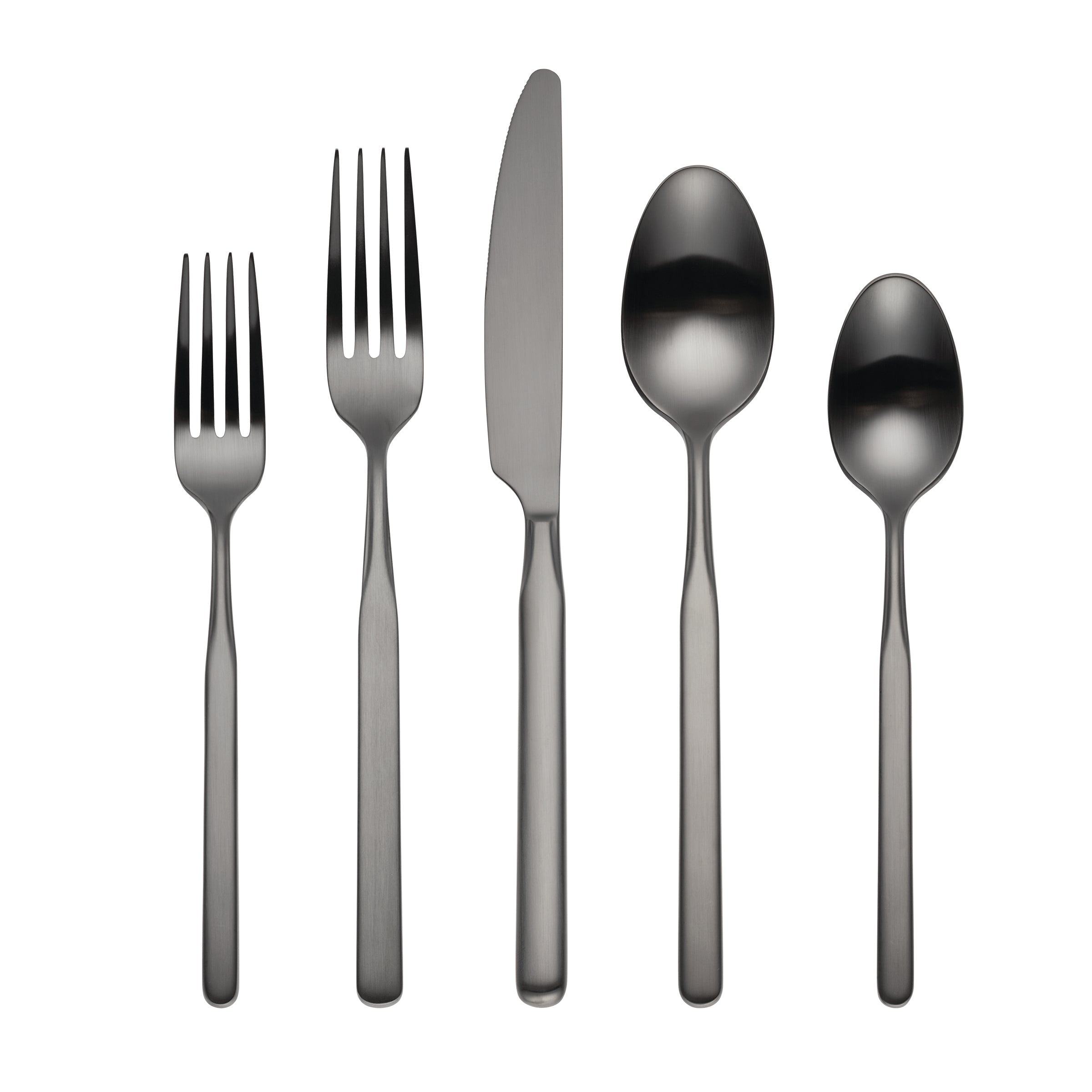 Lenox Westmore Mercer Gunmetal 5-Piece Place Setting