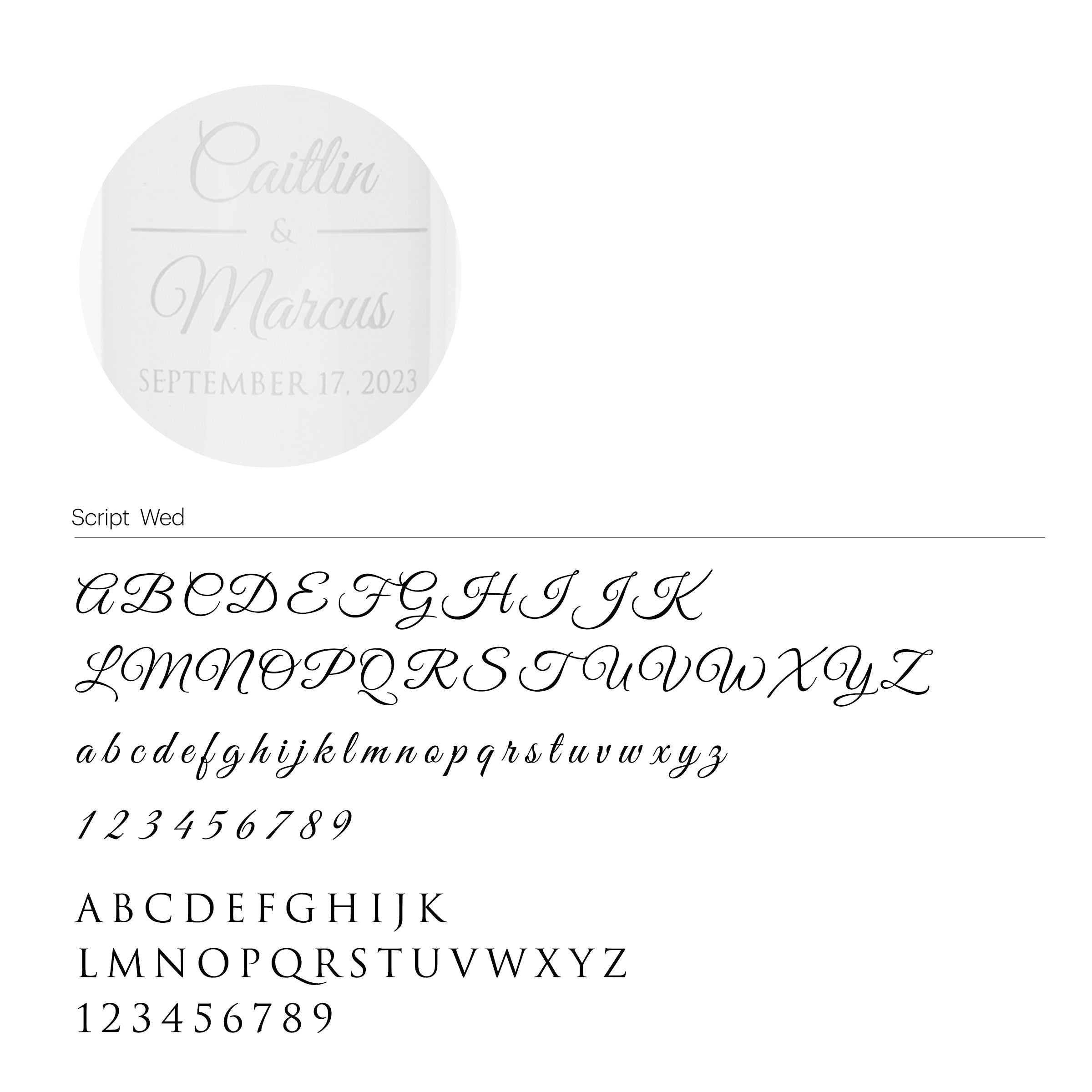 Lenox Westmore Personalized Devotion Toasting Flute, Set of 2 - Image 3