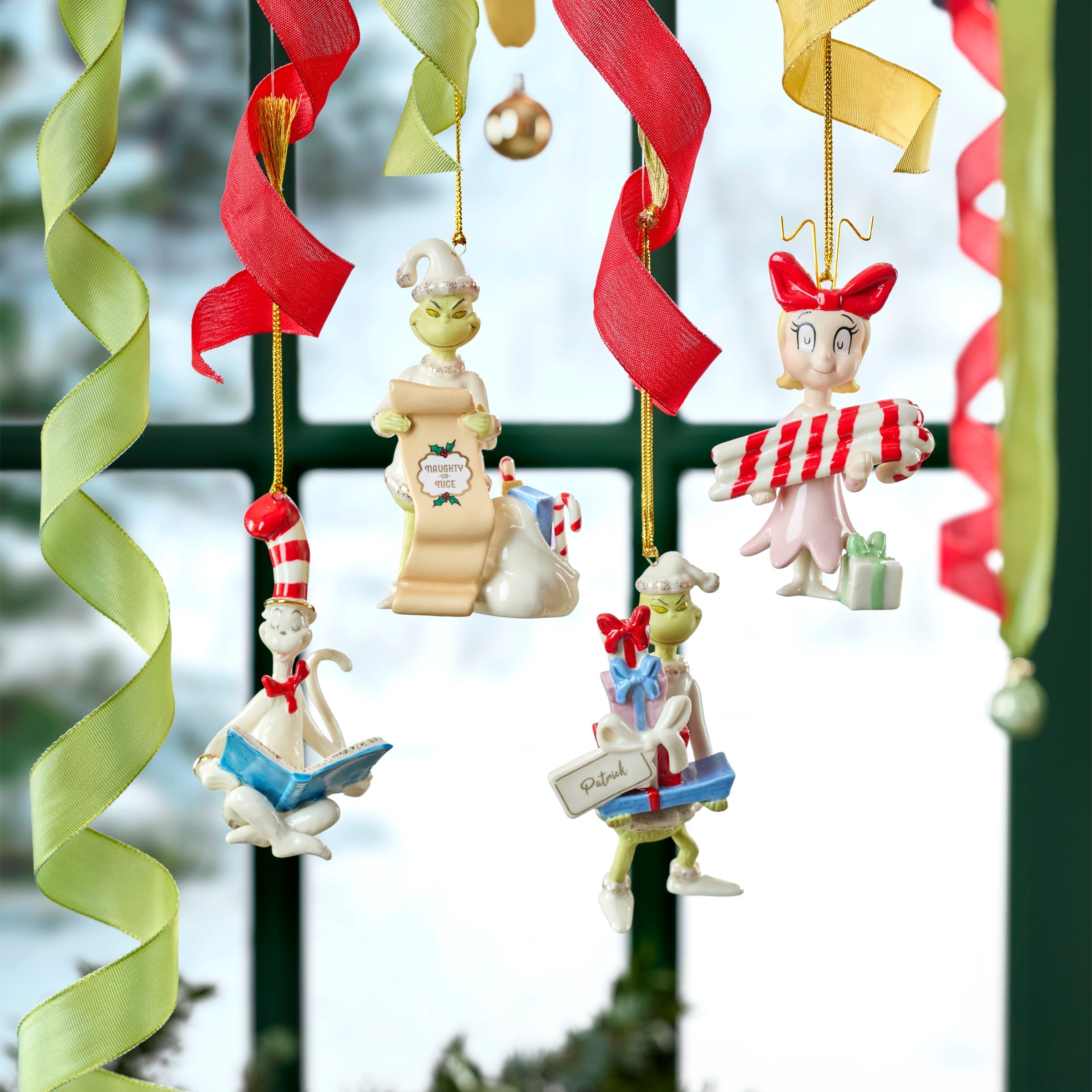 Lenox Westmore Personalized Grinch Ornament - Image 2
