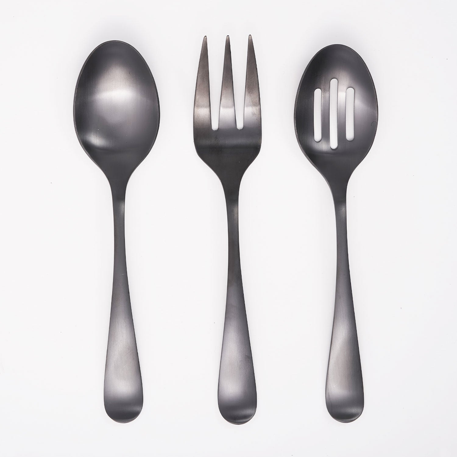 Lenox Westmore Rhiannon Black Satin 3-Piece Hostess Set - Image 3