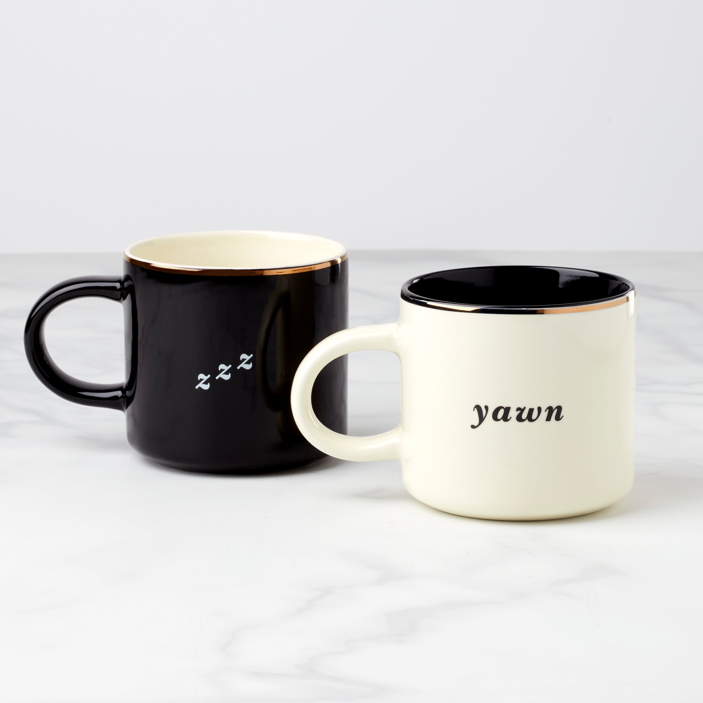 Lenox Westmore Two of a Kind Yawn & Zzz Mugs, Set of 2 - Image 2