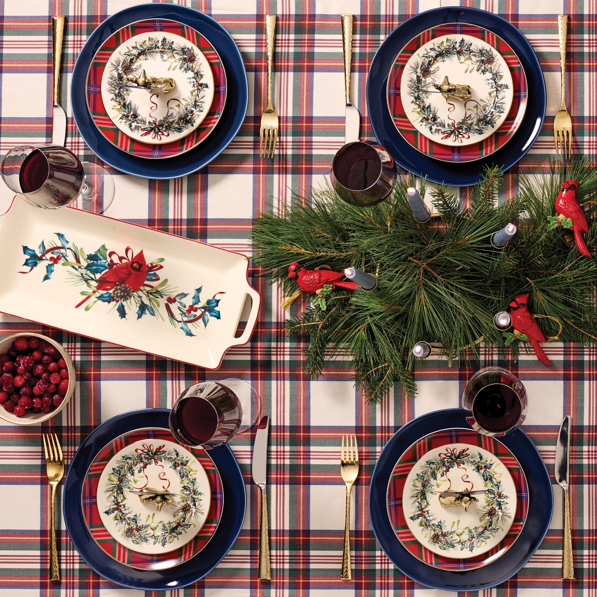 Lenox Westmore Winter Greetings Salad Plates, Set of 4 - Image 2