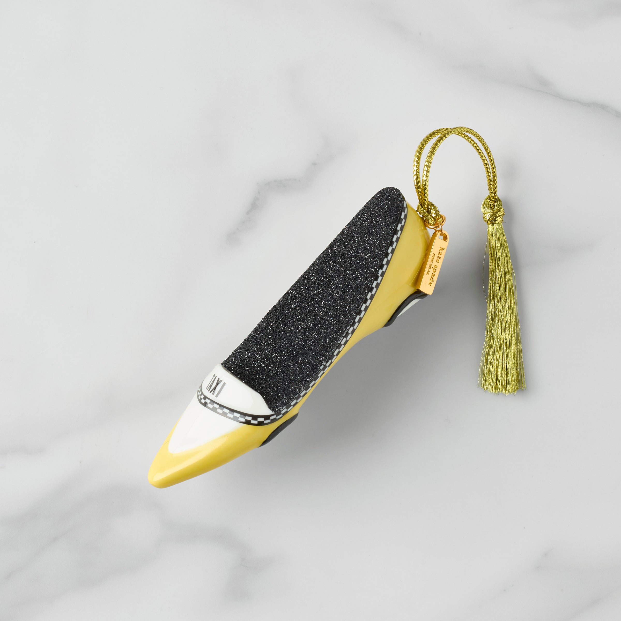 Lenox Westmore Be Jolly Taxi Shoe Ornament - Image 5