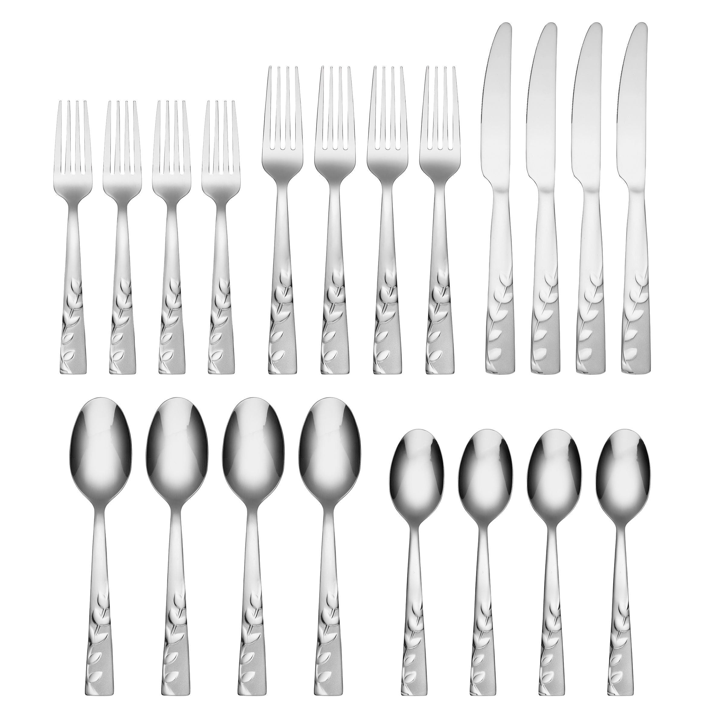 Lenox Westmore Blossom Sand 20-Piece Flatware Set - Image 2